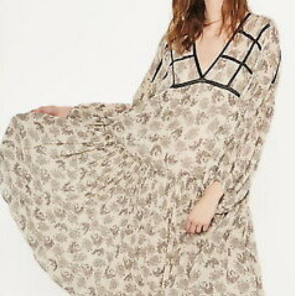 Zara maxi prairie dress